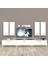 Ekoflex 8d Slm Retro Tv Ünitesi Tv Sehpası - Parlak Beyaz 1
