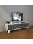 Ekoflex 4 Mdf Gold Tv Ünitesi Tv Sehpası - Beyaz - Antrasit 1