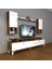 Ekoflex 5da Mdf Gold Tv Ünitesi Tv Sehpası - Ceviz - Beyaz 1