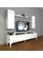 Ekoflex 7 Slm Silver Tv Ünitesi Tv Sehpası - Parlak Beyaz 1