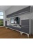Ekoflex 9 Mdf Silver Tv Ünitesi Tv Sehpası - Beyaz - Antrasit 1