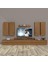 Ekoflex 8d Mdf Tv Ünitesi Tv Sehpası - Naturel Ceviz 1