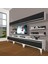 Ekoflex 8y Mdf Silver Tv Ünitesi Tv Sehpası - Beyaz - Siyah 1