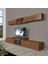 Flex 5 Mdf Tv Ünitesi Tv Sehpası - Naturel Ceviz 1