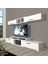 Flex 5130 Slm Tv Ünitesi Tv Sehpası - Parlak Beyaz 1