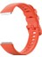 Huawei Band 7 / Honor Band 7 Turuncu Kırmızı Silikon Band (Yurt Dışından) 2