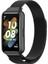 Huawei Band 7 Black Için Milan Manyetik Saat Grubu 1
