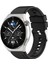 Huawei İçin Silikon Saat Bandı Gt Gt 3 Pro 46 mm. 22 mm. Siyah (Yurt Dışından) 1