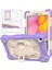 Samsung Galaxy Tab İçin 8.0 (2019) T290 / T295 Silikon - Pc Case Purple - Bej (Yurt Dışından) 1