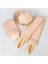 3 Set Sürtünme Eseri Geri Çekme Banyosu Top Banyosu Çekme Açık Pembe (Yurt Dışından) 2