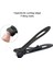 Tırnak Sanat Alet Çivi Kesme Paslanmaz Ste Nail Nipper Siyah (Yurt Dışından) 3
