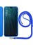 Oppo A12 Ip Askılı Silikon Kılıf Mavi 1