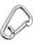 Paslanmaz Çelik Yay Hook Carabiner Klipsi Anahtarlık 60MM 80MM 100MM Kamp M10 100MM (Yurt Dışından) 5