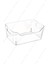 7 Lt Clear Buzdolabı & Dolap Içi Düzenleyici Organizer 30,5X21,5X12,5 cm 5