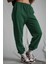 Kadın Koyu Yeşil Beli Lastikli Oversize Eşofman Altı MG1235 2