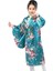 Kemerli Desenli Japon Tarzı Çocuk Kimono S - Mavi (Yurt Dışından) 1