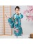 Kemerli Desenli Japon Tarzı Çocuk Kimono M - Mavi (Yurt Dışından) 3