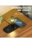BW02 Kablosuz Wireless Hızlı Şarj Standı Iwatch Airpods iPhone Samsung Uyumlu (Kablosuz Şarj Standı)-Siyah 5