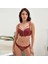 Kadın Balenli Destekli Dolgului Büstiyer Sütyen ve Slip Takım Anıl 4816 Bordo 1