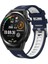 Huawei Gt2 42MM Grealish Delikli Silikon Kordon Lacivert 1