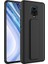 - Xiaomi Redmi Note 9 Pro - Kılıf Mat Koruyucu El Tutacaklı Stand Olabilen Qstand Kapak - Siyah 1