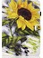 Samsung Galaxy Sekmesi Için Desen Deri Kılıfı A 8.0 (2019) Sun Flower (Yurt Dışından) 1