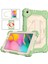 Samsung Galaxy Tab Için A 8.0 (2019) T290/T295 Silikon+Pc Case Matcha Green+Bej (Yurt Dışından) 2