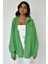 Yeşil Oversize Basic Cepli Poplin Gömlek MG1530 4