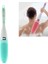 Cnaıer AE-8381 Su Geçirmez Titreşim Silikon Banyo Fırçası Yeşil (Yurt Dışından) 1