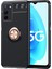 Oppo A55 5g Kılıf Autofocus Shockprof Ravel Yüzüklü Standlı Slikon Kapak Siyah R.Gold 1
