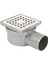 10X10 Krom Çelik Kare Izgaralı Yer Süzgeci 1041-1285022-11 1