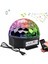 Bluetooth Sd Aux USB LED Disco Lamba Topu Speakerx 1