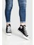 Rockstar Boğazlı Keten Converse Siyah Unisex Spor Ayakkabı 303 2