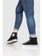 Rockstar Boğazlı Keten Converse Siyah Unisex Spor Ayakkabı 303 5