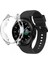 Samsung Galaxy Watch 4 44MM Uyumlu Önü Kapalı Silikon Ekran ve Kasa Koruyucu Kılıf 1