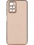 Xiaomi Redmi 10 2022 Kılıf Bark Parlak Silikon Renkli Kenarları Rose Bronz 1