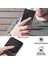 Samsung Galaxy Note 20 Ultra Kılıf Sert Silikon Tank Aramid Sürgülü Vega Yüzüklü Siyah 4