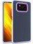 Casestreet Xiaomi Poco X3 Pro Kılıf Flora Sert Silikon Arkası Cam Şeffaf Mor 1