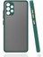 Samsung Galaxy A32 4g Kılıf Hux Kamera Korumalı Silikon Koyu Yeşil 1