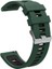 Samsung Galaxy Watch Active 2 40MM Kordon Delikli Çift Renk Şık Tasarım Krd 55 Koyu Yeşil 1