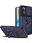Huawei Nova 9 Se Kılıf Sert Silikon Tank Aramid Sürgülü Vega Yüzüklü Lacivert 1