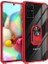 Samsung Galaxy A51 Tam Korumalı Yüzüklü Renkli Kenarlı Manyetik Mola Kılıf 1