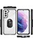 Samsung Galaxy S22 Plus Tam Korumalı Yüzüklü Renkli Kenarlı Manyetik Mola Kılıf 4