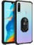 Huawei P30 Lite Tam Korumalı Yüzüklü Renkli Kenarlı Manyetik Mola Kılıf 1