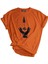 Erkek Tişört Baskılı Outdoor T-Shirt-El Agaçturuncu 1