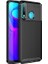 Huawei P30 Lite Karbon Görünüm Negro Silikon Kılıf 1