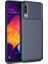 Samsung Galaxy A30S Karbon Görünüm Negro Silikon Kılıf Ekran Koruyucu 1