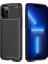 Iphone 13 Pro Max Karbon Görünüm Negro Silikon Kılıf Ekran Koruyucu 1