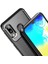 Samsung Galaxy A20E Karbon Görünüm Negro Silikon Kılıf Ekran Koruyucu 3