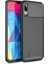 Samsung Galaxy M10 Karbon Görünüm Negro Silikon Kılıf Kırılmaz Ekran Koruyucu 1